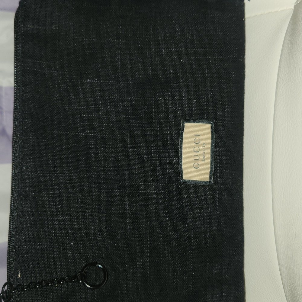 Gucci Beauty Black Cosmetic Pouch Bag, NWOT